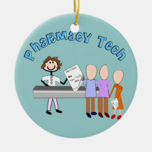 Ornamento del navidad de la prescripción de la