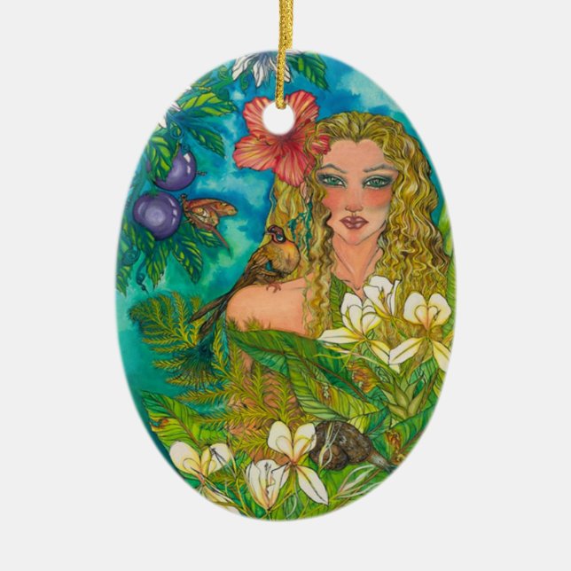 Ornamento del navidad de la serenidad (Frente)