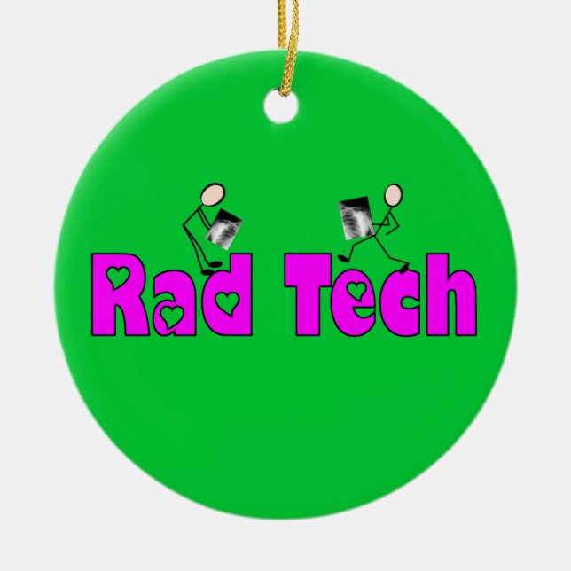 Ornamento del navidad de la tecnología del Rad (Frente)