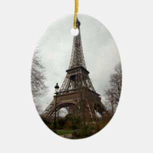 Ornamento del navidad de la torre Eiffel