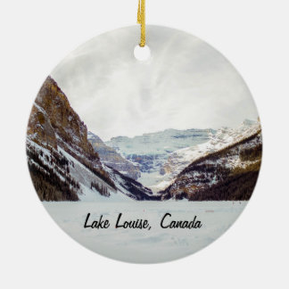 Ornamento del navidad de Lake Louise
