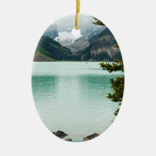 Ornamento del navidad de Lake Louise