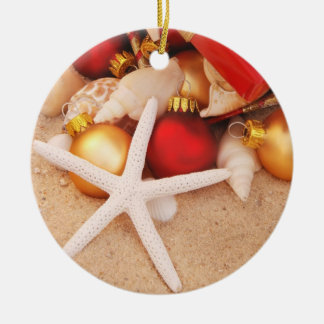 Ornamento del navidad de las estrellas de mar