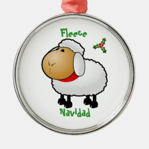 Ornamento del navidad de las ovejas