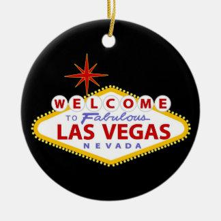 Ornamento del navidad de Las Vegas
