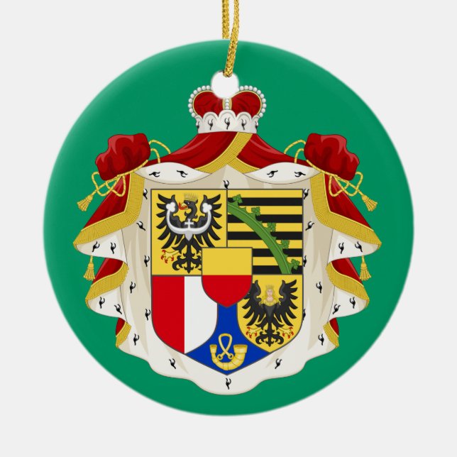 Ornamento del navidad de Liechtenstein* (Frente)
