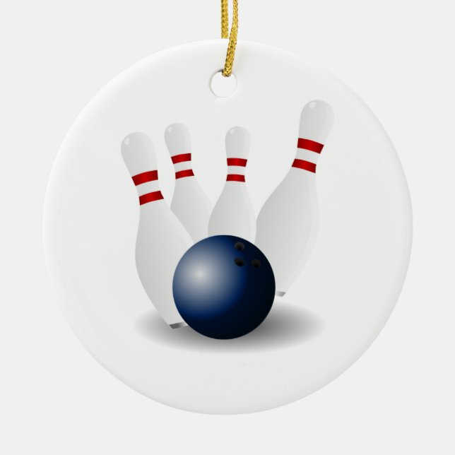 Ornamento del navidad de los bolos (Frente)