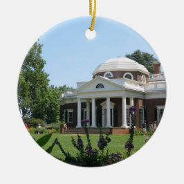 Ornamento del navidad de Monticello