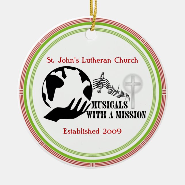 Ornamento del navidad de MWAM (Frente)