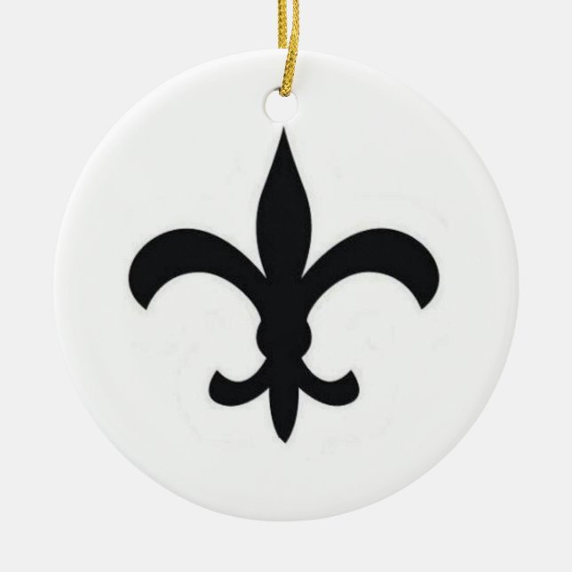 Ornamento del navidad de New Orleans (Frente)