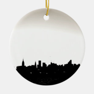 Ornamento del navidad de New York City
