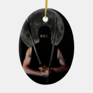 Ornamento del navidad de Ninja