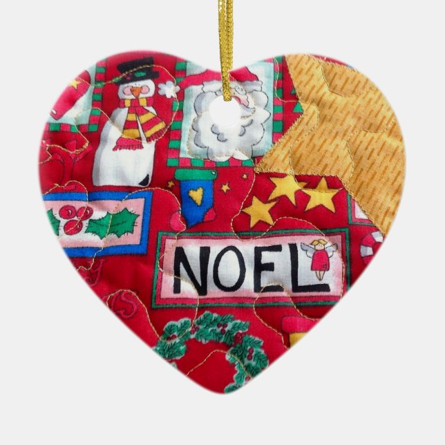 Ornamento del navidad de Noel (Frente)