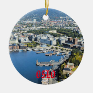 Ornamento del navidad de Oslo