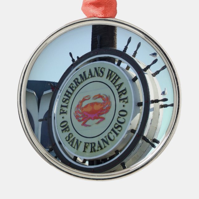 Ornamento del navidad de San Francisco (Frente)