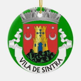 Ornamento del navidad de Sintra Portugal