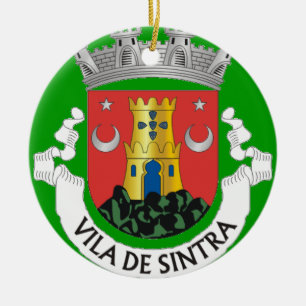 Ornamento del navidad de Sintra Portugal