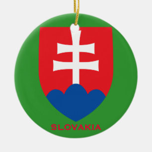 Ornamento del navidad de SLOVAKIA*