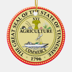 Ornamento del navidad de Tennessee*