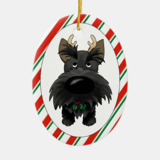 Ornamento del navidad de Terrier del escocés