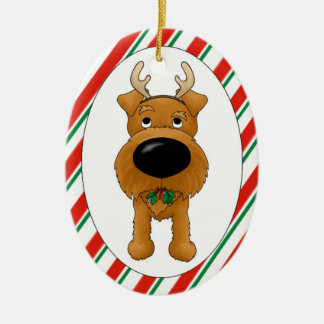 Ornamento del navidad de Terrier irlandés