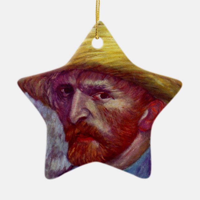 Ornamento del navidad de Van Gogh (Frente)