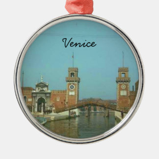 Ornamento del navidad de Venecia Italia