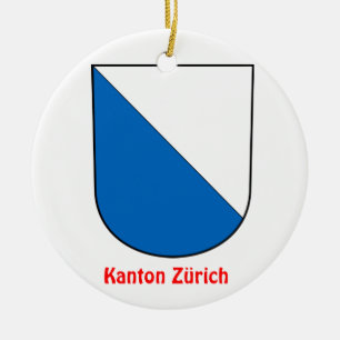 Ornamento del navidad de Zürich* del cantón