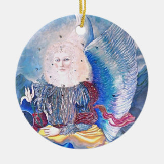 ornamento del navidad del ángel