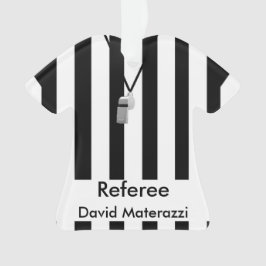 Ornamento del navidad del árbitro