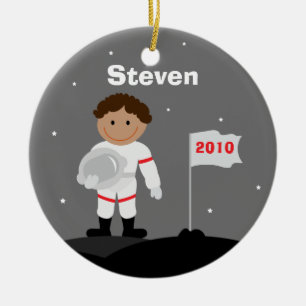 Ornamento del navidad del astronauta