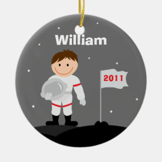 Ornamento del navidad del astronauta