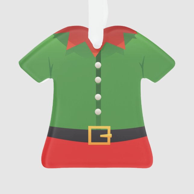 Ornamento del navidad del ayudante de Santa (Anverso)