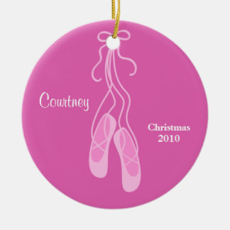 Ornamento del navidad del ballet