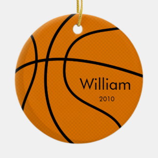 Ornamento del navidad del baloncesto