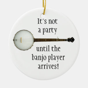 Ornamento del navidad del BANJO