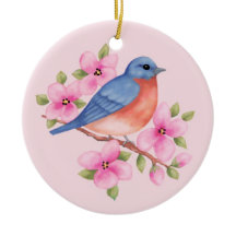 Ornamento del navidad del Bluebird