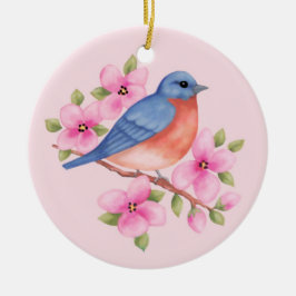 Ornamento del navidad del Bluebird