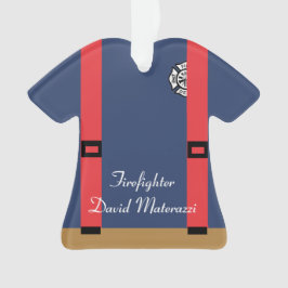 Ornamento del navidad del bombero