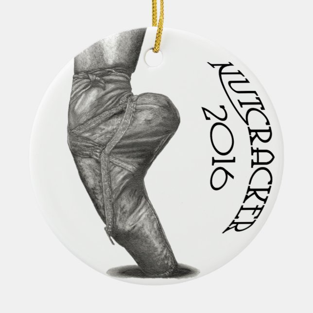 Ornamento del navidad del cascanueces 2016 (Frente)