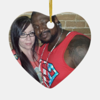 Ornamento del navidad del corazón