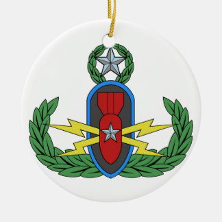 Ornamento del navidad del EOD