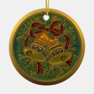 Ornamento del navidad del estado de Georgia