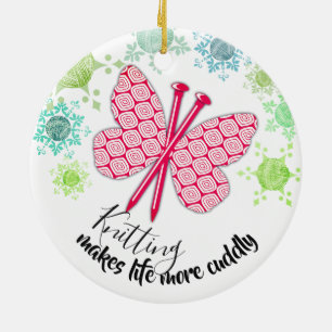 Ornamento del navidad del hilado de la mariposa de