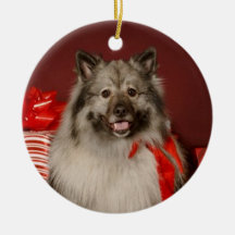 Ornamento del navidad del Keeshond