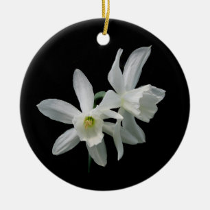 Ornamento del navidad del narciso