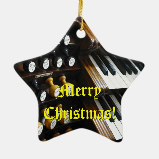 Ornamento del navidad del órgano (Atrás)