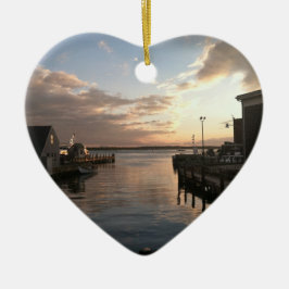 Ornamento del navidad del puerto del agujero de