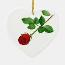 Ornamento del navidad del rosa rojo