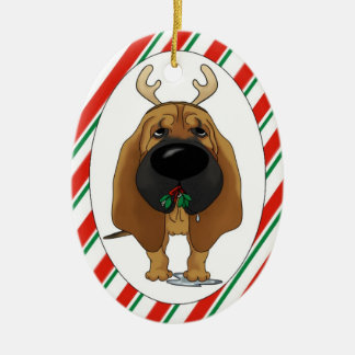 Ornamento del navidad del sabueso